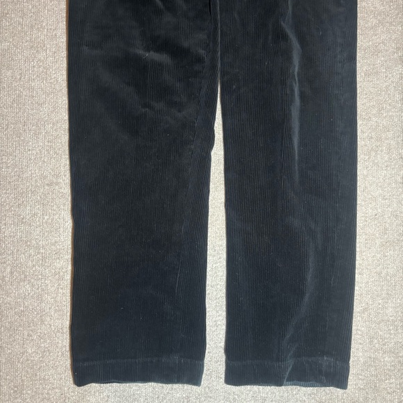 Polo Ralph Lauren Ethan Corduroy Pants Black 34x32 Classic Fit Cotton - Picture 3 of 12